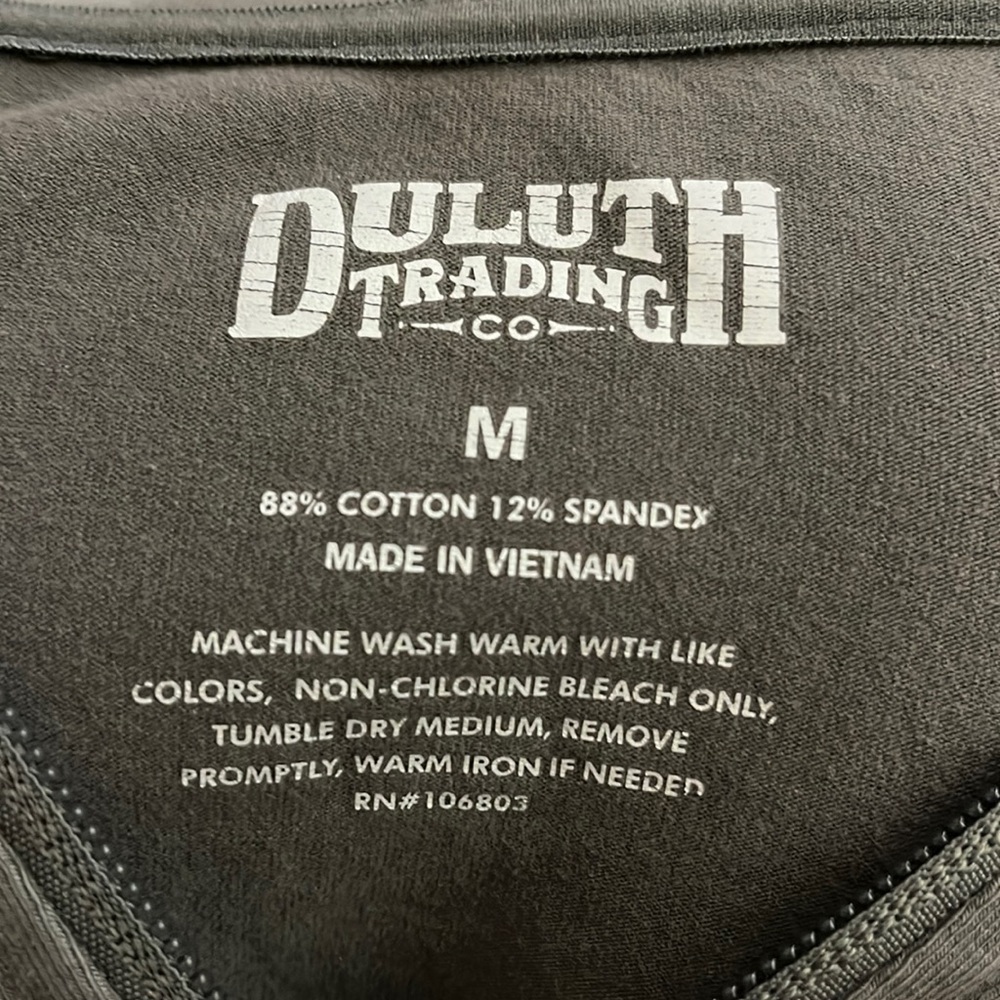 Duluth Trading Company Full Zip Top Close Fitting shirt Jacket Size M - Picture 13 of 14